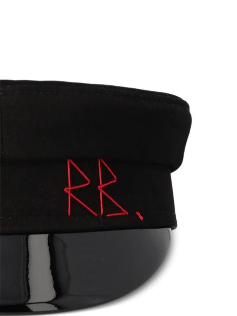 Ruslan Baginskiy embroidered-detail cap hat - Black - zdjęcie produktu nr 2