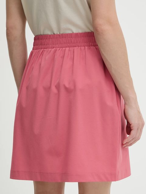 Helly Hansen spódnica kolor pomarańczowy mini prosta