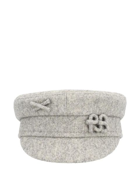 Ruslan Baginskiy knot-detail beret hat - Grey - zdjęcie produktu nr 2