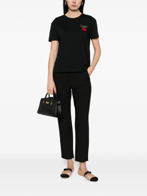 TWINSET cherry -clip T-shirt - Black - zdjęcie produktu nr 2