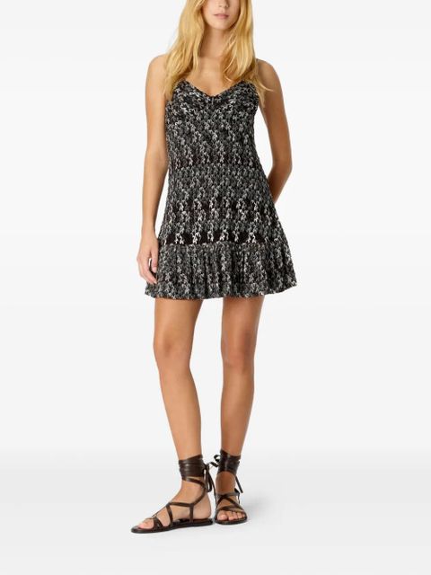 Missoni abstract-print mini dress - Black - zdjęcie produktu nr 2