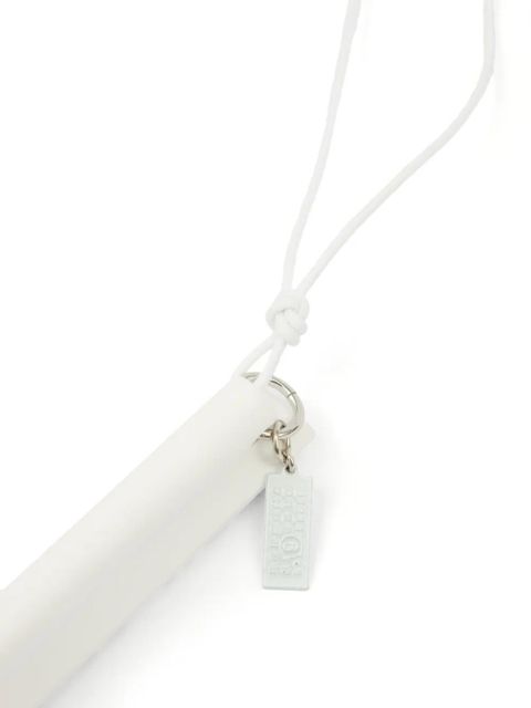 MM6 Maison Margiela pendant necklace - White