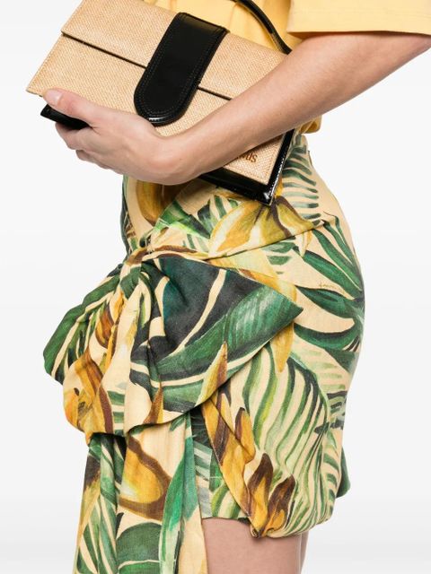 FARM Rio Bananart mini skirt - Yellow