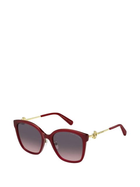 Marc Jacobs gradient-lens square-frame sunglasses - Red - zdjęcie produktu nr 2