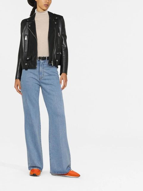 Golden Goose distressed roll-neck virgin wool jumper - Neutrals