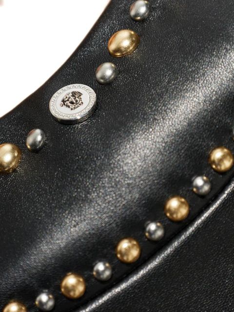 Versace studded-embellishment mini dress - Black