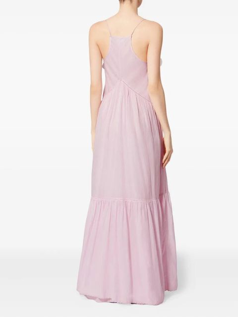 MARANT ÉTOILE Vasma ruffled maxi dress - Pink