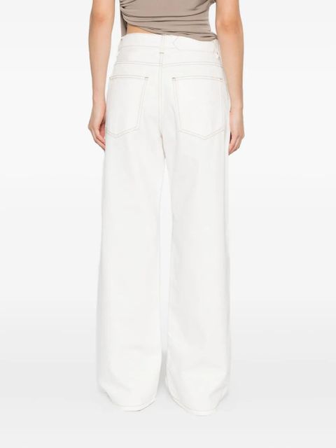 Jacquemus Le De-Nimes wide-leg jeans - White
