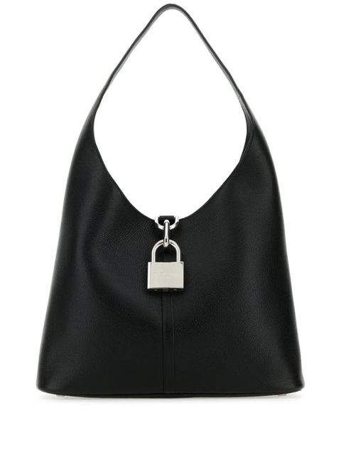 Balenciaga medium Locker leather shoulder bag - Black - zdjęcie produktu nr 1