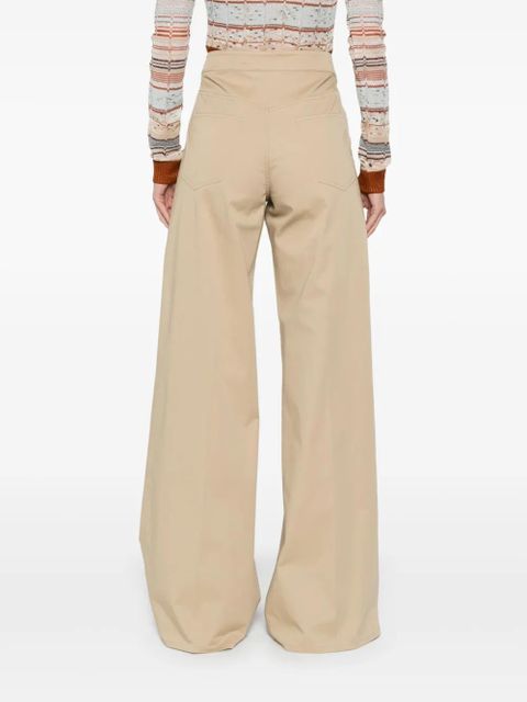 ETRO panel-detail trousers - Neutrals