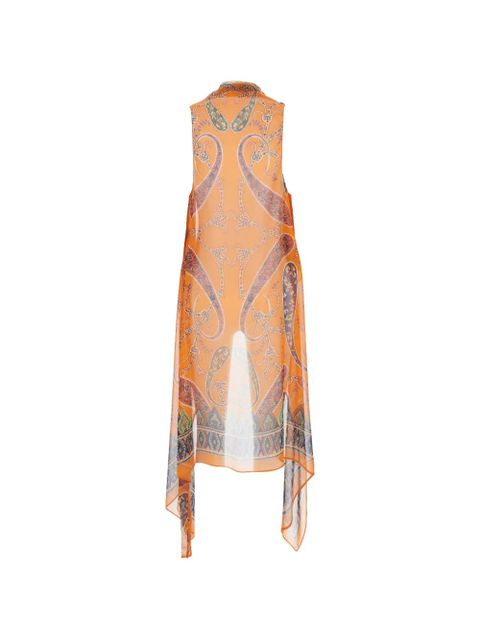 ETRO paisley poncho - Orange - zdjęcie produktu nr 2