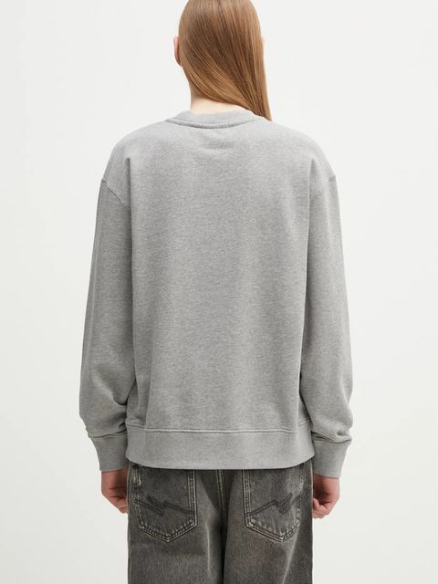 Kenzo bluza bawełniana x Verdy kolor szary z nadrukiem FF58SW2394MF.94