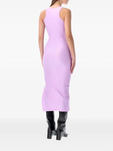 Coperni slit midi dress - Purple - zdjęcie produktu nr 2