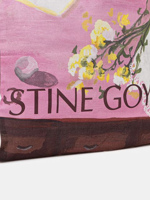 Stine Goya torebka bawełniana kolor różowy SG-PS26-A016-2285