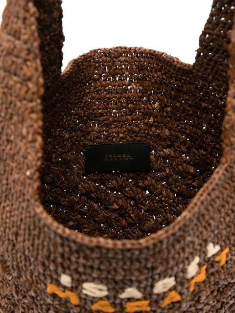 ISABEL MARANT small Praia shoulder bag - Brown