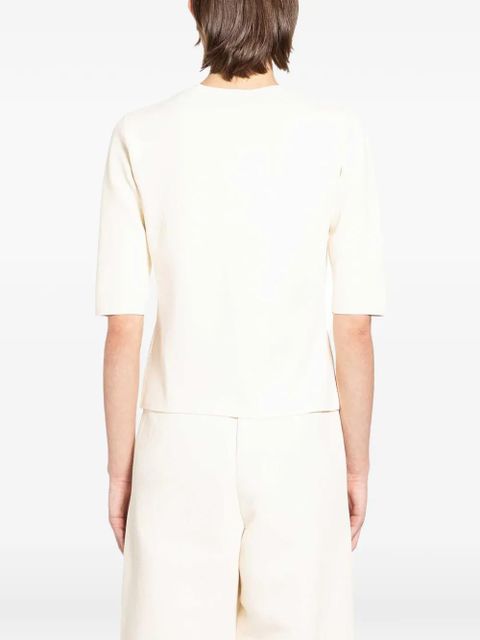 Max Mara lbow-length top - Neutrals
