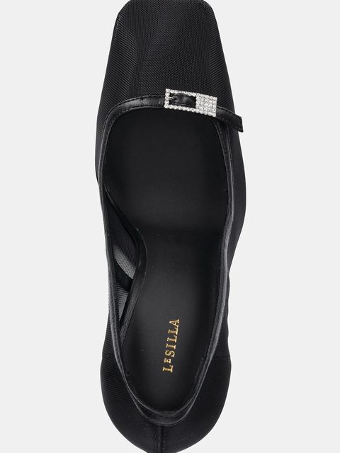 Le Silla szpilki Deco Vittoria kolor czarny 4305D090BXPPNEM001