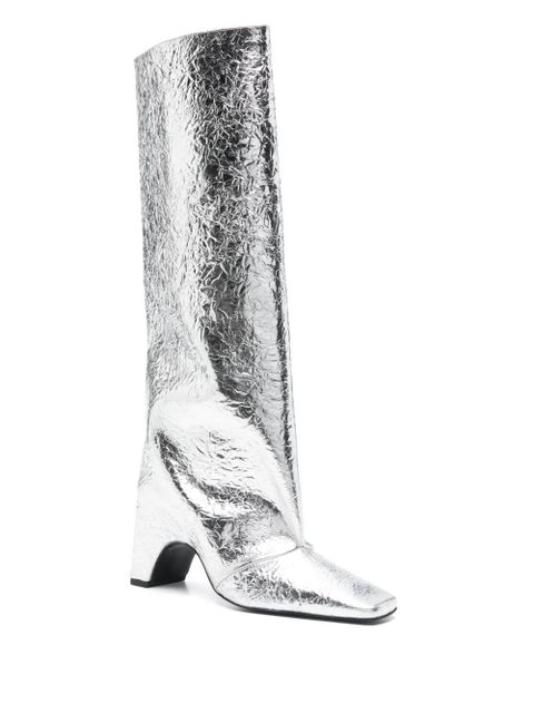 Coperni 85mm Foil Bridge boots - Grey