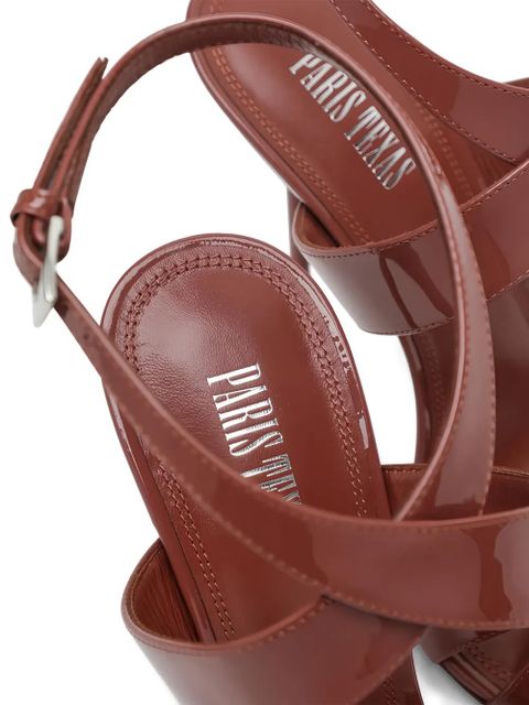 Paris Texas Lidia crossover-strap sandals - Brown