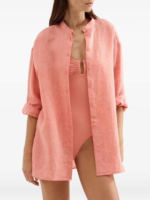 ERES Exact linen shirt - Pink