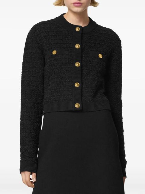 Versace tweed bouclé jacket - Black - zdjęcie produktu nr 2