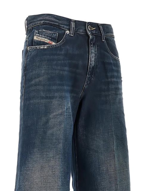 Diesel logo-patch jeans - Blue
