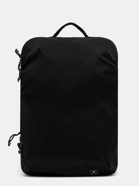 Samsoe Samsoe plecak SALUIS kolor czarny duży gładki M25200085 - zdjęcie produktu nr 1