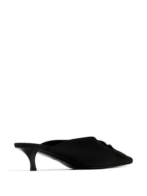 Givenchy twist-flower mules - Black