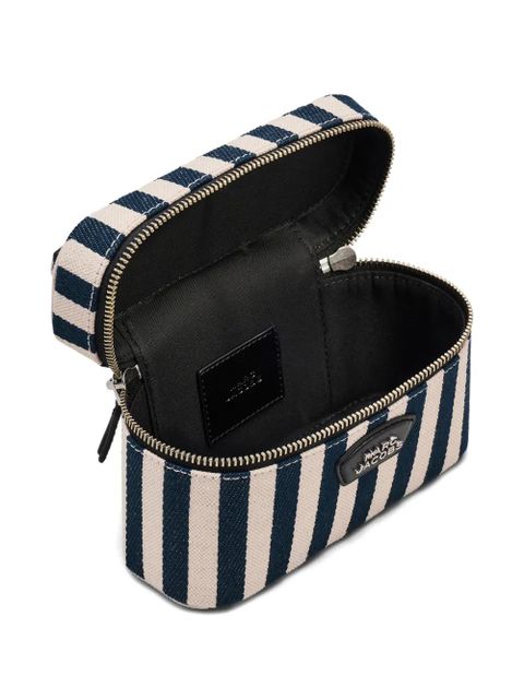 Marc Jacobs striped vanity mini bag - Blue