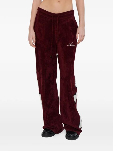 AMIRI embroidered drawstring trousers