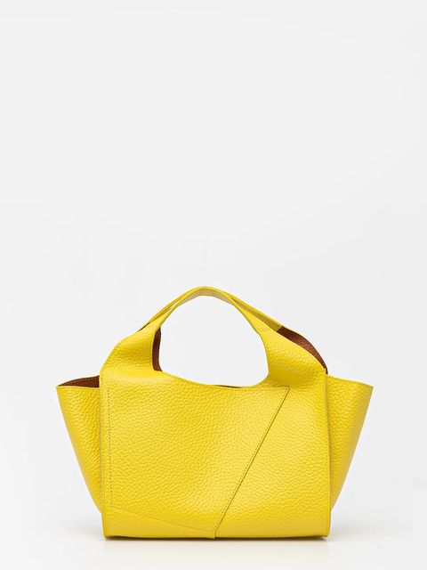 Gianni Chiarini torebka skórzana EUFORIA kolor żółty BS.9554.RNGDBL