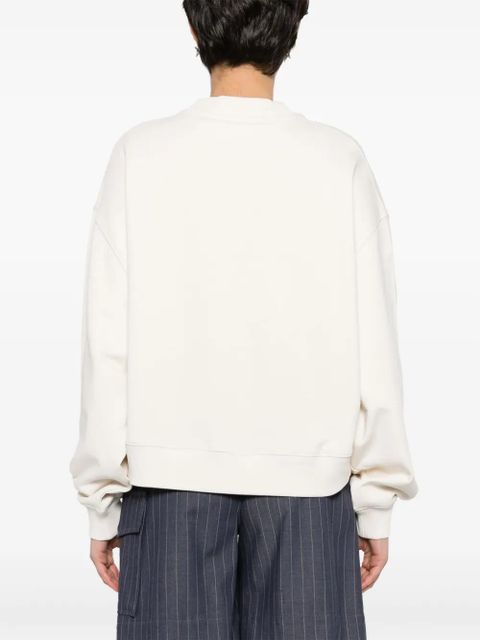 Axel Arigato logo-print cotton sweatshirt - Neutrals