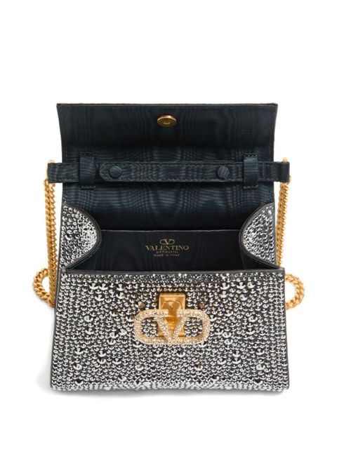 Valentino Garavani mini VSLING VLogo Signature shoulder bag - Silver