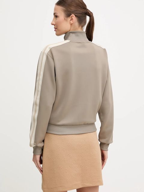 Guess bluza YARROW damska kolor beżowy z aplikacją V5GQ18 KCRU2