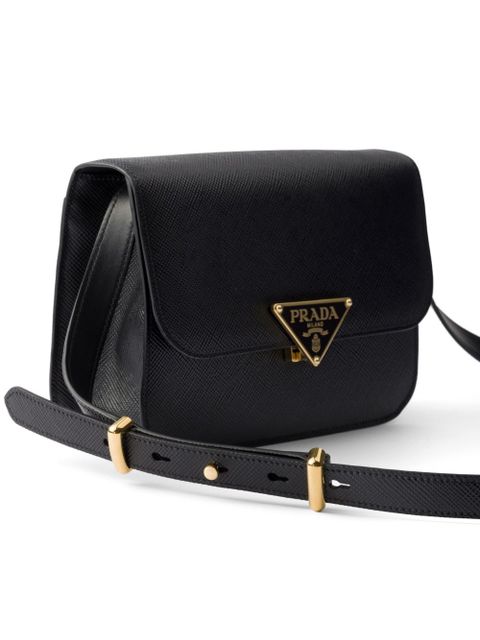 Prada leather shoulder bag - Black