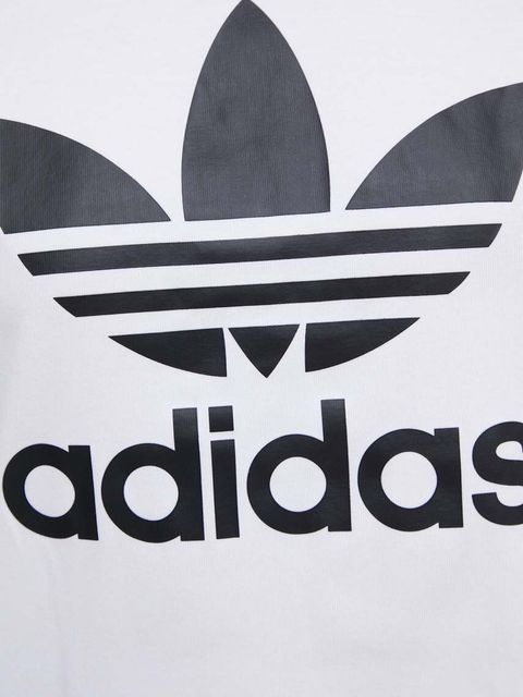 adidas Originals t-shirt Trefoil damski kolor beżowy IR9534