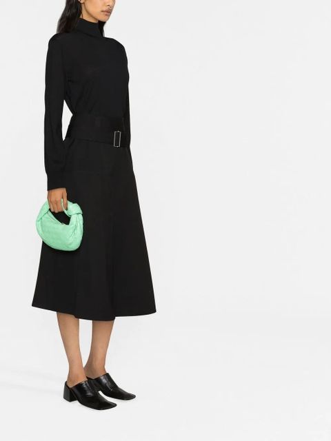 Jil Sander roll-neck wool jumper - Black - zdjęcie produktu nr 2