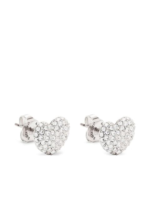 Marc Jacobs heart-stud earrings - Silver - zdjęcie produktu nr 2