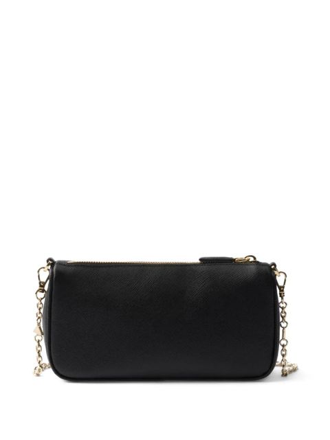 Prada mini leather chain shoulder bag - Black - zdjęcie produktu nr 2
