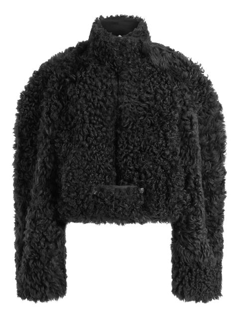 16Arlington Nofre shearling jacket - Black - zdjęcie produktu nr 1