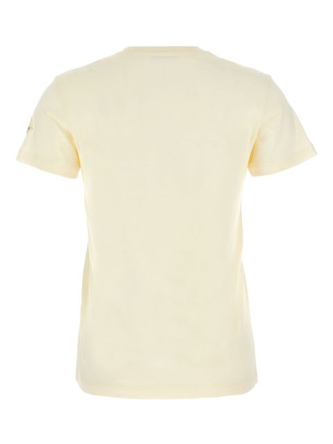 Moncler logo embroidery t-shirt - White - zdjęcie produktu nr 2