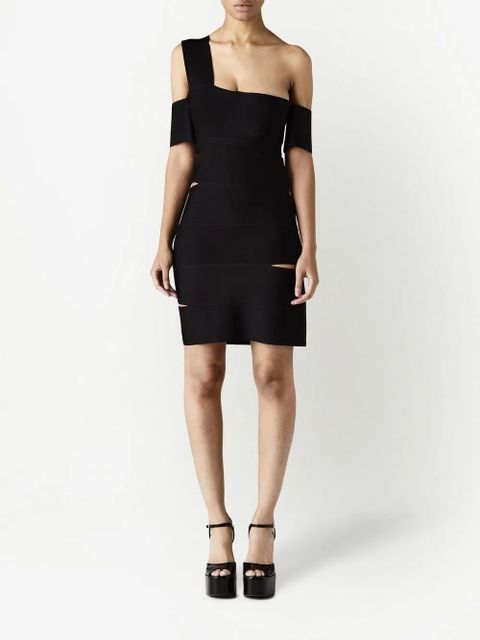 Alexander McQueen cut-out detail mini dress - Black - zdjęcie produktu nr 2