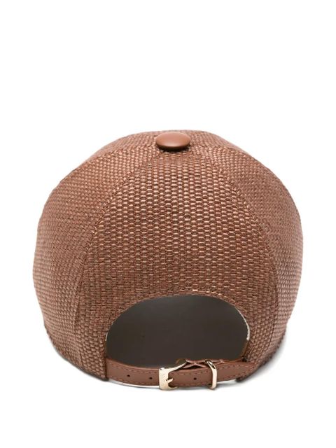 Max Mara Mxacircense embellished baseball cap - Brown - zdjęcie produktu nr 2