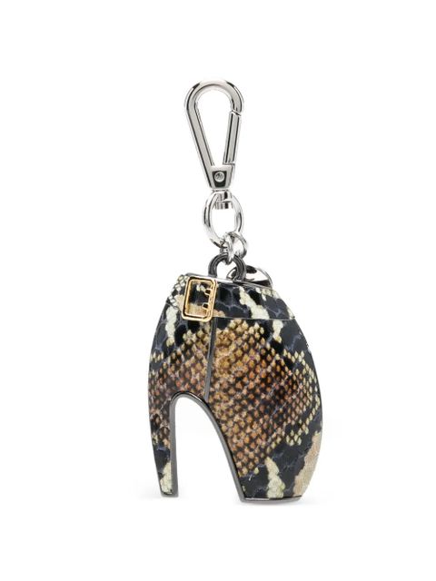 Alexander McQueen armadillo charm keyring - Neutrals - zdjęcie produktu nr 1