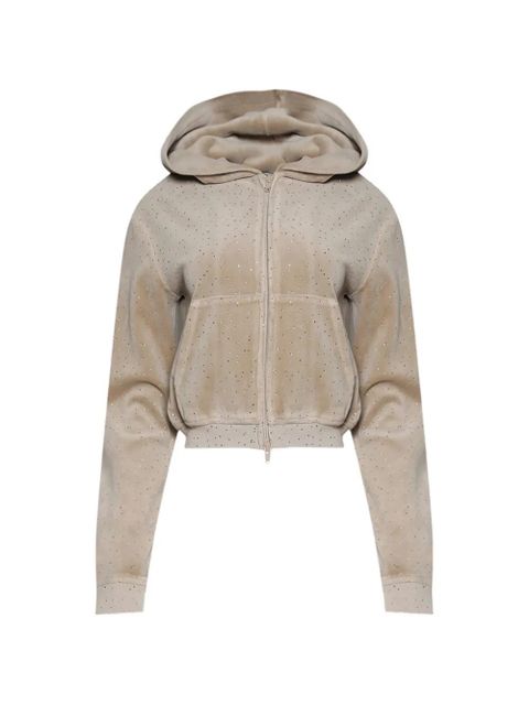 Alexander Wang embellished hoodie - Neutrals - zdjęcie produktu nr 1