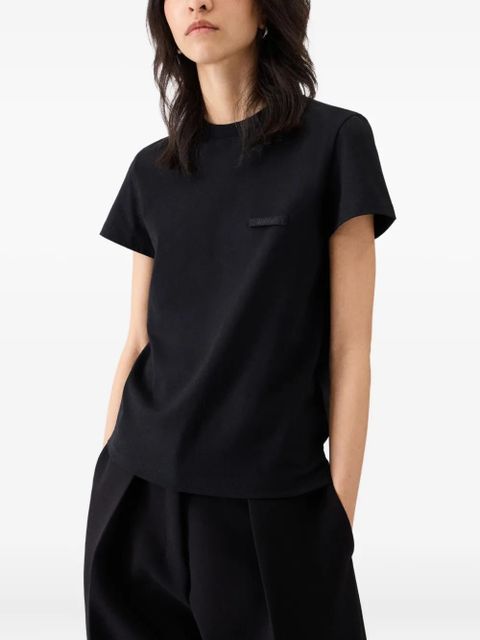Jacquemus cotton T-shirt - Black - zdjęcie produktu nr 2