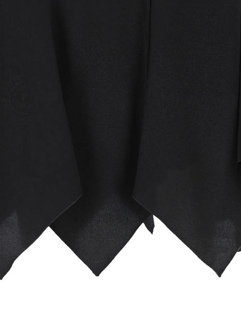 Valentino Garavani asymmetric-hem midi skirt - Black