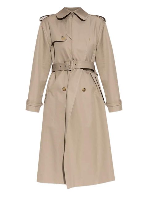 Alexander McQueen double-breasted trench coat - Neutrals - zdjęcie produktu nr 1