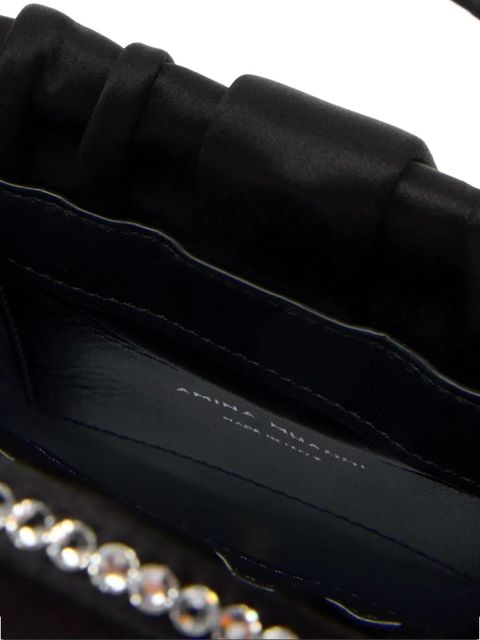 Amina Muaddi Vittoria tote bag - Black