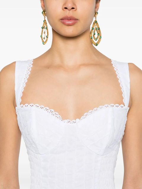 Charo Ruiz Ibiza Sunil mini dress - White